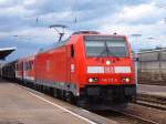 BR 146 212-6 mit RE 19464 am 16.05.07 auf Gleis 3 des Aalener Bahnhofs.