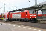 146 111 hat gerade den RE nach Offenburg gebracht. 26.06.2007