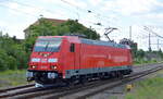 DB Regio AG [D] mit  146 262  [NVR-Nummer: 91 80 6146 262-1 D-DB] auf Test-/Probefahrt am 10.06.22 Dessau Hbf.