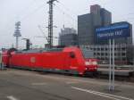146-125-0 mit einem RE von Bielefeld nach Braunschweig HBF am 02.02.2009 in Hannover HBF