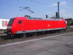 --NICHT FREISCHALTEN, DA NICHT WIRKLICH VON GILDO SCHERF UPGELOADET--  Lokomotive 146-024 im Bf Hamm im Mai 2002 auf ihrer Abnahmefahrt