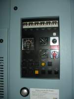 Hier sieht man die Schalttafel der 146-004.