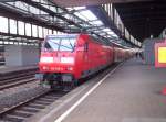 Die 146 026-0 auf dem RE5 nach Emmerich ber Oberhausen, Wesel.