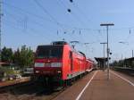 146 001-3 mit RB nach Worms am 17.8.05 in Biblis