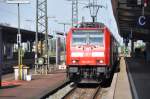 OFFENBURG (Ortenaukreis), 02.09.2010, 146 233-2 als RE nach Kreuzlingen (CH) bei der Einfahrt