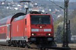 13.11.2016 IR nach Lindau von Stuttgart, Streckenabschnitt Uhingen 146 210-0