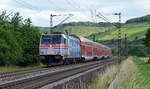 Am Morgen des 16.06.17 führte 146 247 einen RE durch Himmelstadt nach Bamberg. Gruß zurück!