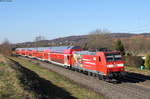 146 112-8  BaWü Ticket  mit der RB 17073 (Offenburg-Neuenburg(Baden)) bei Kollmarsreute 13.2.18