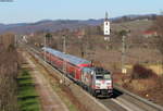 146 227-4  Neubaustrecke Stuttgart-Ulm  mit dem RE 5341 (Offenburg-Basel SBB) bei Denzlingen 13.2.18