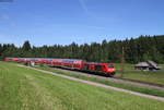 146 236-5  Schwarzwaldbahn Erlebnispfad/Triberg  mit der RB 17211 (Freiburg(Brsg)Hbf-Neustadt(Schwarzw)) bei Hinterzarten 24.6.19