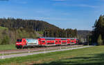 146 231	 Heimattage Radolfzell  mit dem RE 4713 (Karlsruhe Hbf - Konstanz) im Groppertal 11.5.24