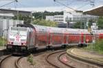 146 227-4 mit einem RE in Stuttgart Feuerbach am 25.07.09