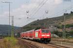 146 201-9 mit dem IRE 4227 (Stuttgart Hbf-Lindau Hbf) in Esslingen (Neckar) 17.4.11