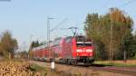 146 113-6 mit dem RE 5343 (Offenburg-Basel SBB) bei Riegel 24.10.13