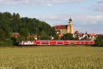 146 227 mit RE 19048 am 31.05.2014 in Herrenberg.