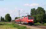 146 109-4 mit dem RE 5345 (Offenburg-Basel SBB) bei Riegel 21.5.15