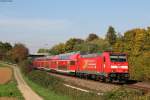 146 226-6 mit dem RE 19507 (Heidelberg Hbf-Stuttgart Hbf) bei Ellental 12.10.15