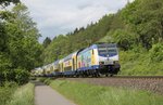 146 502 Metronom (Verliebt in Lüneburg) mit RE2 bei Erzhausen am 21.05.2016