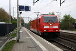 146 275 DB  kommt als Lokzug aus Düsseldorf-Hbf nach Aachen-Hbf und kommt aus Richtung Neuss-Hbf,Mönchengladbach-Hbf,Rheydt-Hbf,Wickrath,Beckrath,Herrath und fährt durch Erkelenz in