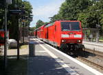 146 118-5 DB kommt mit einem RE von Aachen-Hbf nach Köln-Hbf und kommt aus Richtung Aachen-Hbf,Aachen-Rothe-Erde und fährt durch Aachen-Eilendorf in Richtung