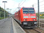 146 206 als S1 nach Schöna im Bahnhof BaD Schandau am 15.