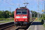 146 115 kommt von Magdeburg durch Biederitz in Richtung Dessau gefahren.

Biederitz 21.07.2020