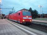 146 108-8, ist mit RE am 29.11.10 in Lehrte nach Braunschweig eingetroffen.