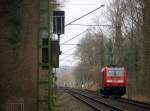Ein Nachschuss von der 146 276 DB fährt als Lokzug aus Dortmund-Hbf nach Aachen-Hbf  und kam aus Richtung