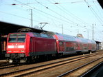 Am 02.04.2016 war 146 022 mit ihrem RE 20 aus Magdeburg nach Stendal und fuhr weiter nach Uelzen unterwegs.