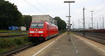 146 261 DB  kommt als Lokzug aus Dortmund-Hbf nach Aachen-Hbf und us Richtung Neuss,Herzogenrath,Kohlscheid,Richterich,Laurensberg und fährt durch Aachen-West in Richtung