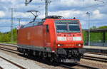 DB Regio AG [D] (Niedersachsen ist am Zug) mit  146 131-8  [NVR-Nummer: 91 80 6146 131-8 D-DB] im Display steht Werkstattfahrt, am 19.05.21 Durchfahrt Bf. Golm (Potsdam).
