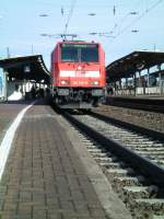 BR 146 steht am 24.01.2008 mit dem IRE 4709 nach Konstanz in Rastatt.