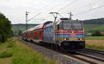 146 247 führte am 16.06.17 einen RE nach Bamberg durch Retzbach-Zellingen Richtung Würzburg.