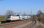 147 563-1 mit dem IC 2384/RE52384 (Singen(Htw)-Stuttgart Hbf) in Welschingen 5.4.20