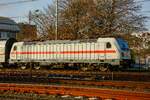 DB 147 559 schiebt IC2 in Wuppertal, November 2021.
