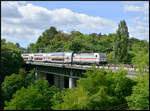 Am 14.06.2026 passiert DB Fernverkehr 147 561 mit dem IC2 das Viadukt in Stg.-Vaihingen und fuhr �ber die Panoramabahn dem Ziel Stuttgart Hbf entgegen.