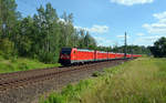 Am 30.06.20 wurden 12 Loks der Reihe 147 von Stuttgart nach Berlin gebracht.