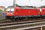 Für Ausbildungsfahrten auf der RE 3 in MV - 147 006-1 DB bwegt - Stralsund 05.09.2020