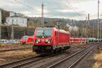 DB 147 015 in Wuppertal, Januar 2026.