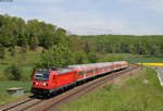 147 005-3 mit der RB 19229 (Stuttgart Hbf-Lonsee) bei Urspring 23.5.19