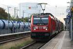 DB 147 010 - als Lok auf dem RE 3 relativ neu - Anklam - 13.09.2021