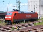 152 016-2 Cargo stand am 25.05.07 abgebgelt in Aalen.