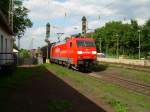 152 040 mit dem Mercedes Zug 60085 am 30.5.2007 in Drverden in Richtung Hannover