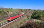 152 074 + 152 xxx mit einem Güterzug am 23.04.2021 bei Laaber.