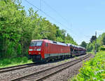 Am Freitagmittag kam mal wieder eine 152ziger vorm Audizug zum Einsatz, in diesem Fall ist es die 152 116-0 gewesen die in geschmeidiger Geschwindigkeit der S2 nach Kaiserslautern hinterher fuhr.
