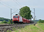 152 118-2 ist mit dem Millionenzu/Benzzug aus Stuttgart unterwegs bei Hohenstadt in Richtung Bremen.