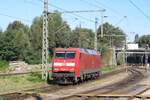 DB 152 153 macht am 21 September 2022 Pause in Itzehoe.