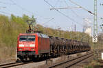 DBC 152 079-0 auf der Hamm-Osterfelder Strecke in Recklinghausen-Suderwich 19.4.2023