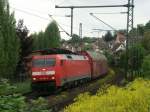 152 082-4 mit 62702 von Sindelfingen nach Bremerhaven-Kaiserhafen bei Besigheim.