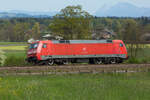 152 073 DB Cargo Lz am 26.4.26 bei Großkarolinenfeld.